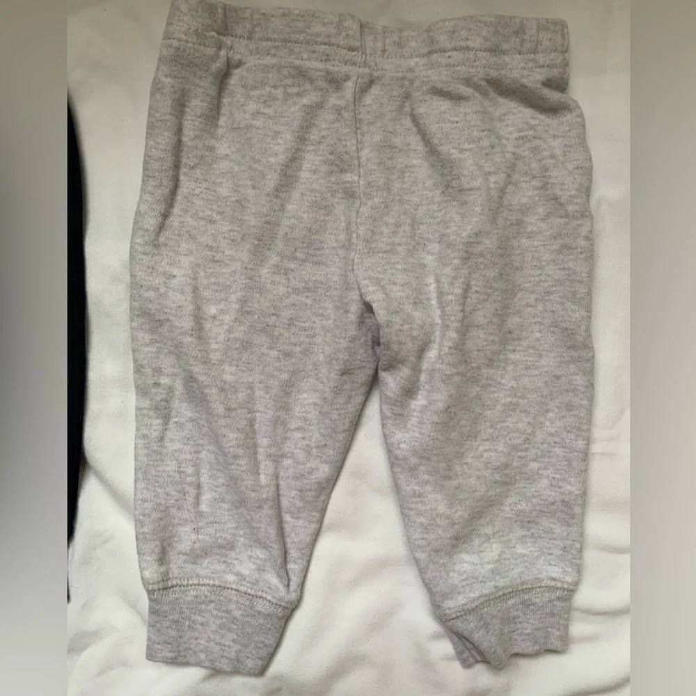 2 The Children’s Place sweatpants - navy and grey. Comfortable! 3-6 month